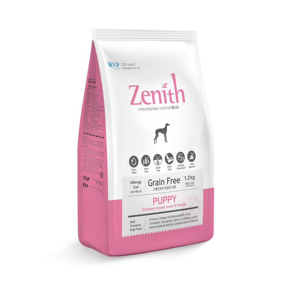 Thức ăn hạt mềm Zenith Puppy - Dành cho Chó Con Vị Gà - Túi 3kg