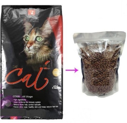 Thức ăn hạt cho mèo Cat's Eye Kitten&Cat - Túi zip 1kg