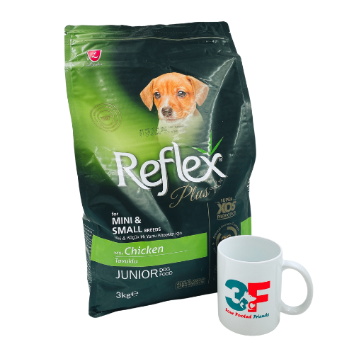 Thức ăn hạt Chó Trưởng Thành Reflex Plus 3KG - Vị Cá Hồi: DÒNG MINI & SMALL BREED