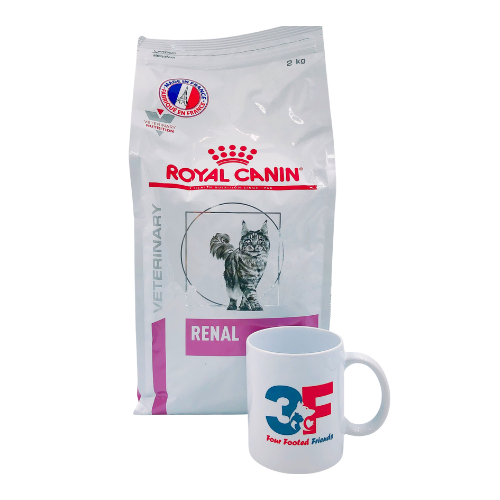 Thức ăn cho mèo Royal Canin Renal Feline - 2KG: MÈO SUY THẬN